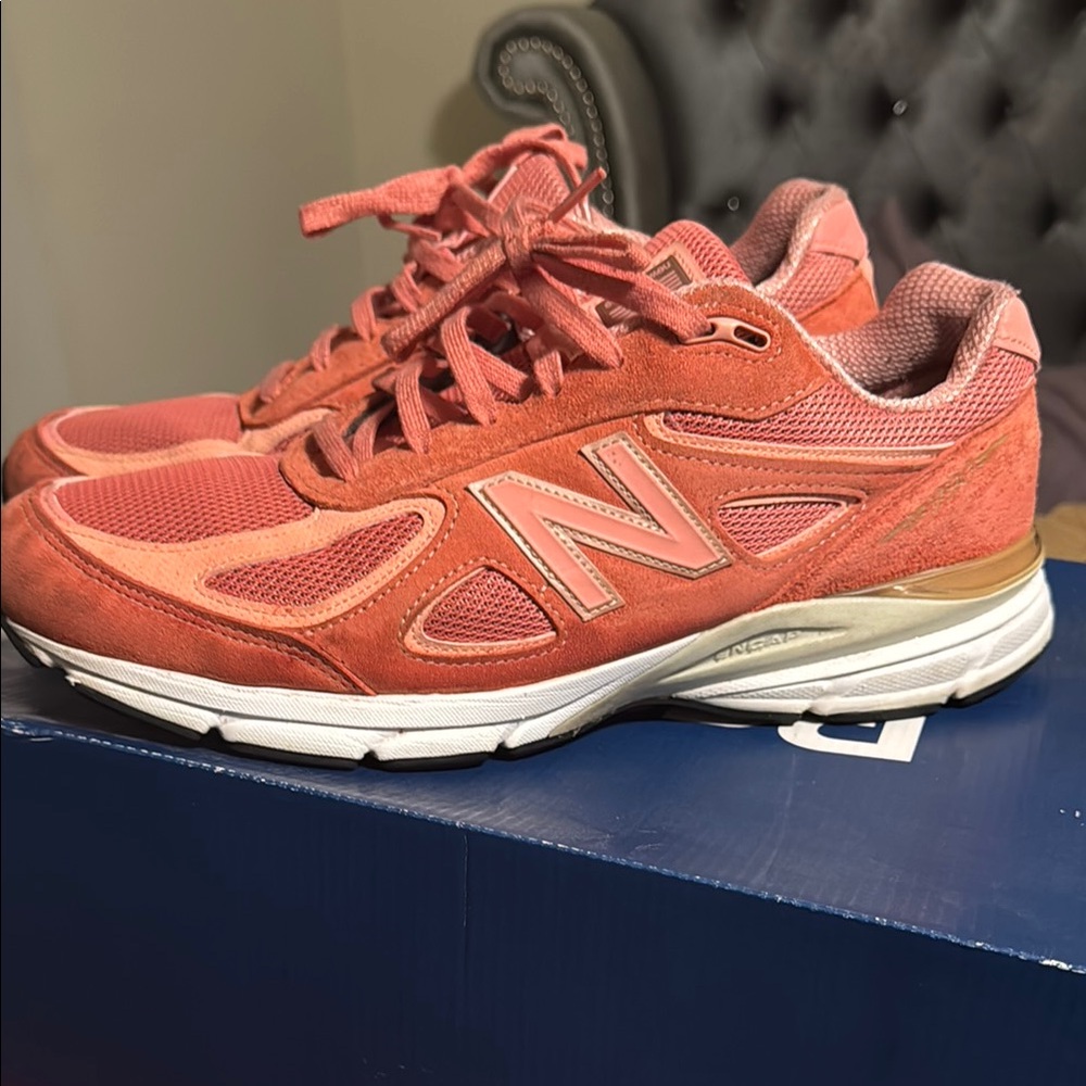 New Balance 990’s  Mens Pink Sneakers